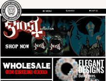 Tablet Screenshot of mysticmetalswholesale.com